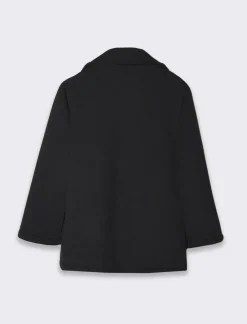 Piazza Italia Cappottino corto con manica a campana - Nero Best