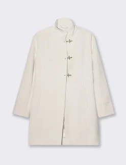 Piazza Italia Cappotto basico lunghezza regular e vestibilità silm - gesso Bianco Cheap