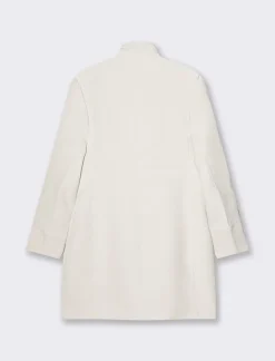 Piazza Italia Cappotto basico lunghezza regular e vestibilità silm - gesso Bianco Cheap