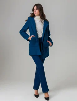 Piazza Italia Cappotto con cappuccio e tasche a taglio - Ottanio Best