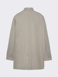 Piazza Italia Cappotto con collo alla coreana e tasche a filetto sui fianchi - Beige Store