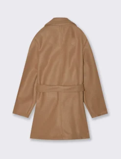 Piazza Italia Cappotto da bambina. - Cammello Clearance