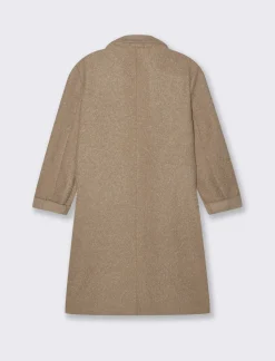 Piazza Italia CAPPOTTO IN TESSUTO BOUCLE' - Sabbia Fashion