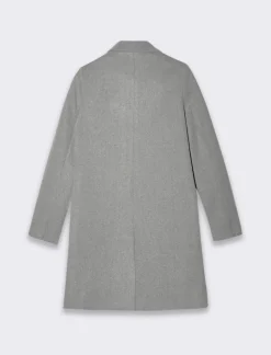 Piazza Italia Cappotto monopetto 2 bottoni collo revers spacchetti sui polsi - chiaro Grigio Best