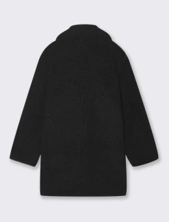 Piazza Italia Cappotto teddy da bambina. - Nero Sale