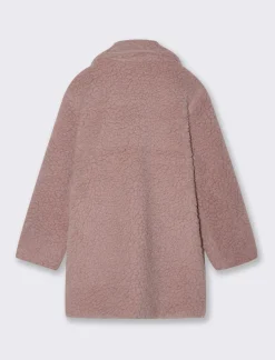Piazza Italia Cappotto teddy da bambina. - Rosa Store