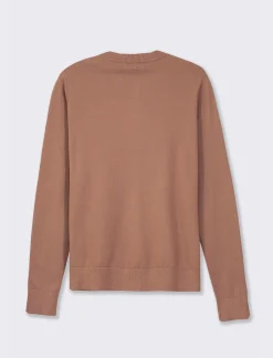 Piazza Italia Cardigan a girocollo in maglia fine vestibilità comfort - castoro Grigio Store