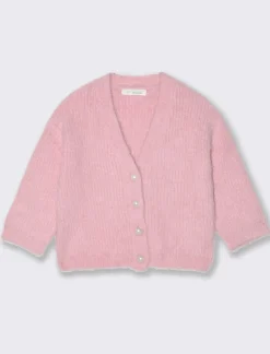 Piazza Italia Cardigan con bottoni frontali - Rosa Fashion