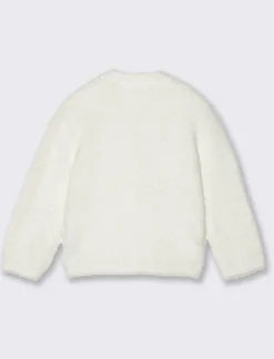 Piazza Italia Cardigan con bottoni frontali - Bianco sporco New