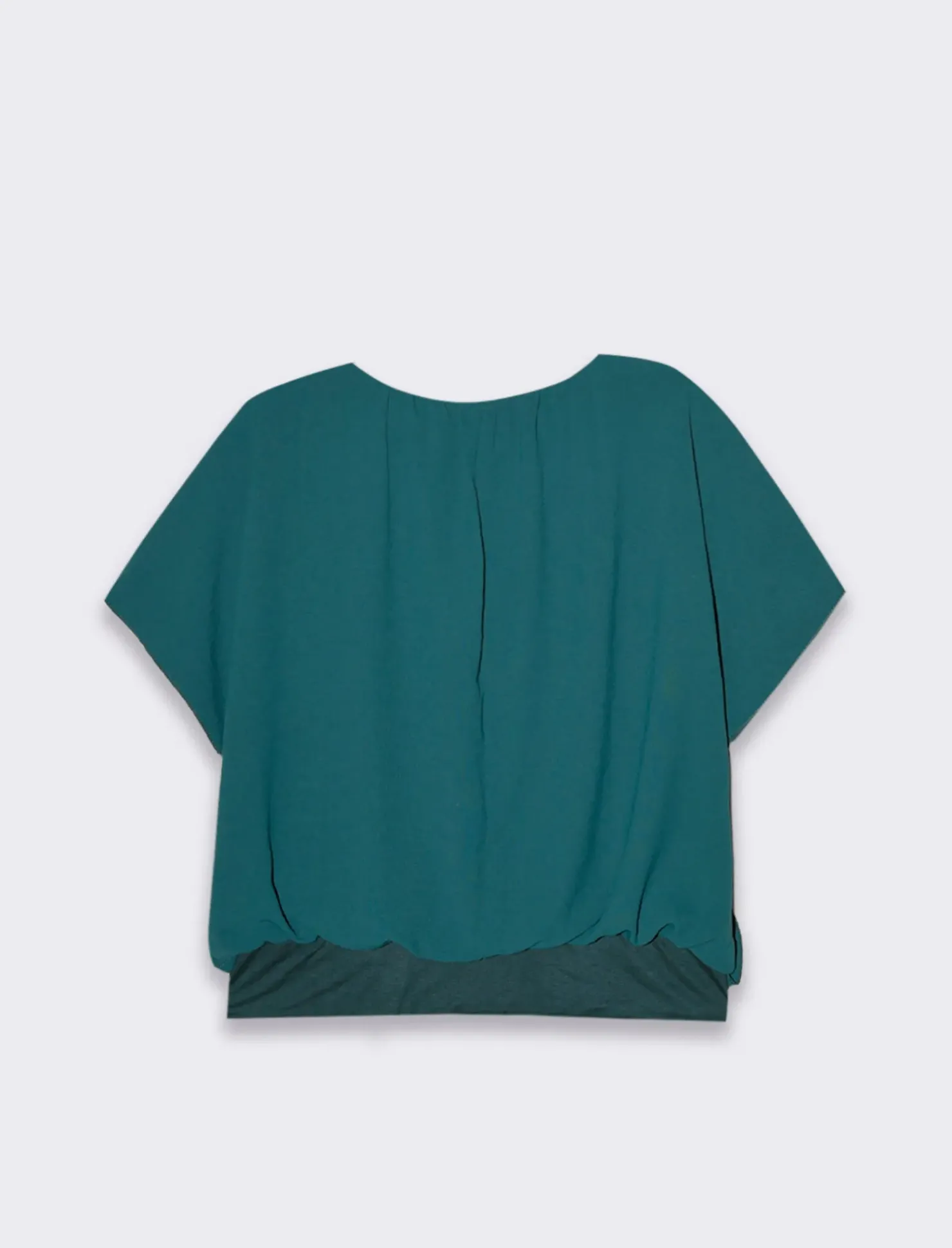 Piazza Italia Casacca a manica corta con collana - Ottanio Verde Sale