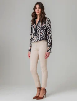 Piazza Italia Casacca collo camicia stampata - Zebrato Animalier Outlet