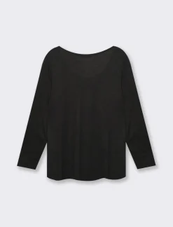 Piazza Italia Casacca con collana a manica lunga - Nero Shop