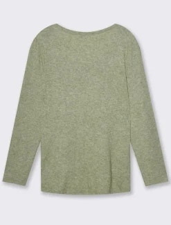 Piazza Italia Casacca con collana a manica lunga - Verde Store