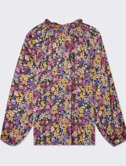 Piazza Italia Casacca in tessuto fluido e arriccio al collo con laccetti - var 1 Shop