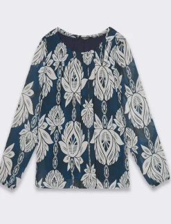 Piazza Italia Casacca manica lunga stampata - var 3 Clearance