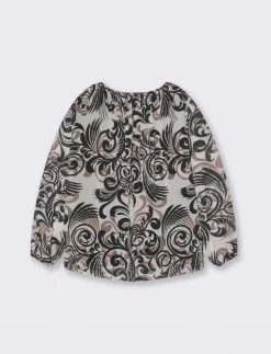 Piazza Italia Casacca manica lunga stampata - Nero Shop