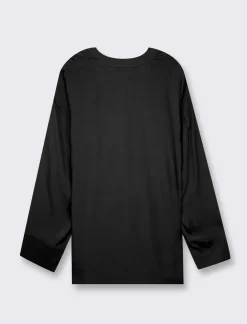 Piazza Italia Casacca stampata manica 3/4 vestibilità comfort - Nero Shop