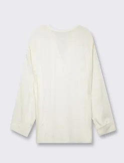 Piazza Italia Casacca stampata manica 3/4 vestibilità comfort - Avorio Beige Shop