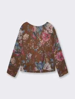 Piazza Italia Casacca stampata over fit - Moro Marrone Best