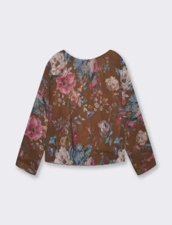 Piazza Italia Casacca stampata over fit - Moro Marrone Best