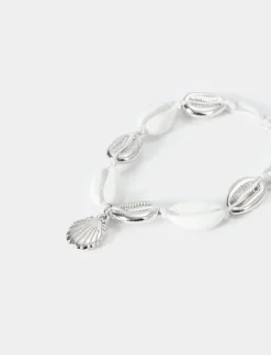 Piazza Italia Caviglieria donna con strass - Argento Best Sale