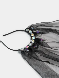 Piazza Italia Cerchietto da bambina Halloween soggetti assortiti - Nero Hot