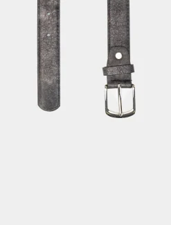 Piazza Italia Cintura basica liscia da uomo - Blu Flash Sale