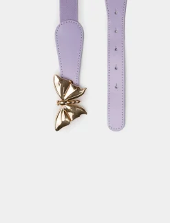 Piazza Italia Cintura da bambina con fibbia a farfalla elastica - var 3 Best