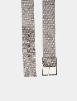 Piazza Italia Cintura da donna lunghezza 105 cm - Trasparente Bianco Store