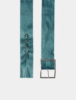 Piazza Italia Cintura da donna lunghezza 105 cm - Blu Best