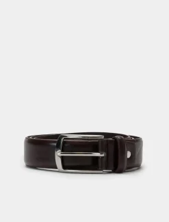 Piazza Italia Cintura da uomo bombata saldata lunghezza 110/115 cm - Marrone Sale