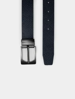 Piazza Italia Cintura da uomo con attacco rapido lunghezza 110/115 cm - Blu Best Sale