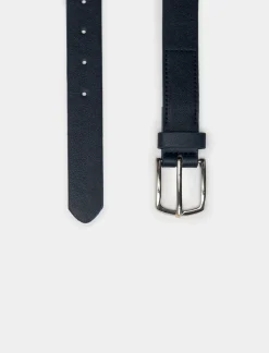 Piazza Italia Cintura liscia da bambino lunghezza 80 cm-90 cm - Blu Clearance