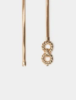 Piazza Italia Cinturada donna elastica metallo - var 3 New