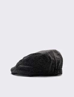 Piazza Italia Coppola da uomo effetto jersey fiammato - scuro Grigio Sale