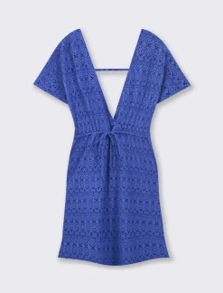 Piazza Italia Copricostume lace - ette Blu Clearance