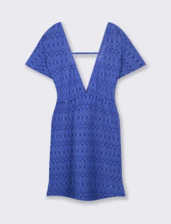 Piazza Italia Copricostume lace - ette Blu Clearance