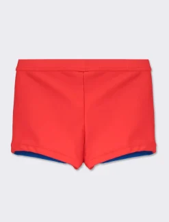 Piazza Italia Costume Disney con stampa Mickey Mouse e Paperino - Rosso Hot