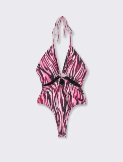 Piazza Italia Costume mare intero donna zebrato - Zebrato Animalier Best