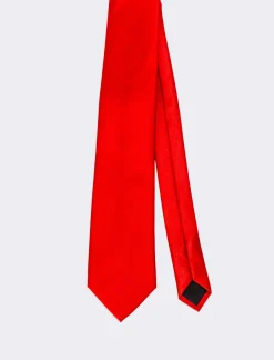 Piazza Italia Cravattino da uomo con soggetti natalizi - Rosso Online