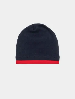 Piazza Italia Cuffia da neonato con dinosauro - Blu Online