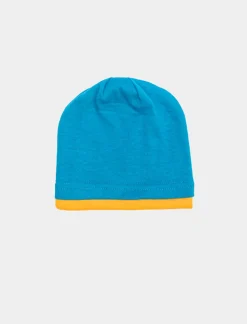 Piazza Italia Cuffia da neonato con dinosauro - ette Blu Flash Sale