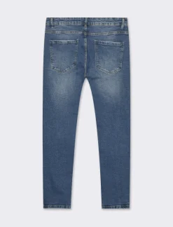 Piazza Italia Denim chino slim fit a cinque tasche - Denim Blu Hot