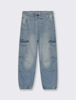 Piazza Italia Denim jogger con elastico a fondo gamba - Denim chiaro Hot