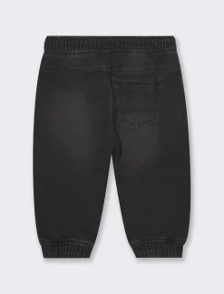 Piazza Italia Denim jogger con lacci in vita - Nero Cheap