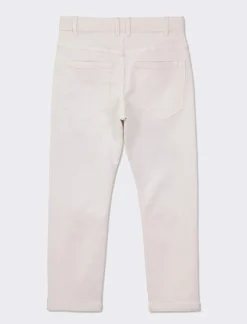 Piazza Italia Denim strappato straight - Bianco Cheap