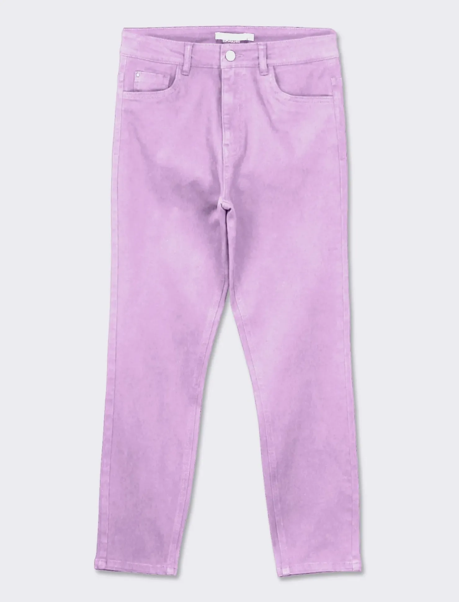 Piazza Italia Desnim skinny colorato - Lilla Viola Cheap