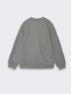 Piazza Italia Felpa a righe da bambino - Grigio Best Sale