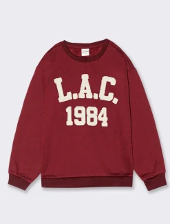 Piazza Italia FELPA COLLEGE - Bordeaux Flash Sale