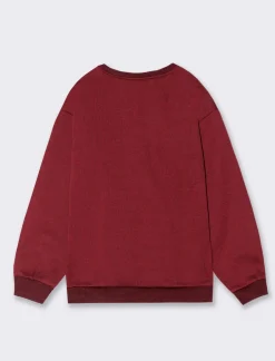 Piazza Italia FELPA COLLEGE - Bordeaux Flash Sale